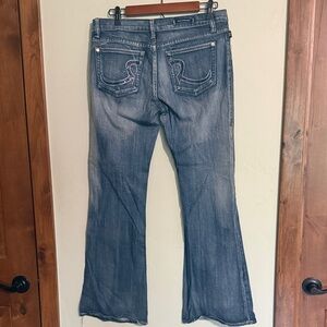 Rock & Republic Blue Flare Jeans